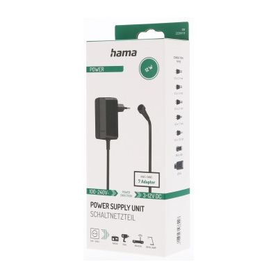 Hama univerzální síťový napájecí zdroj 12 V/1000 mA