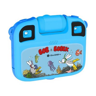 Fotoaparát GoGEN BOB A BOBEK AQUA FOTO, modrý