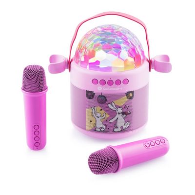 Přenosný reproduktor GoGEN BOB A BOBEK DISCO, růžový