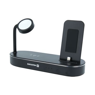 SWISSTEN bezdrátová nabíječka 4v1 MFi (kompatibilní s MagSafe)