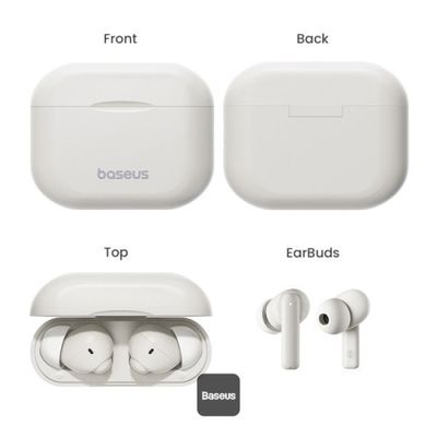 Bluetooth sluchátka Baseus Bowie E17 bílá