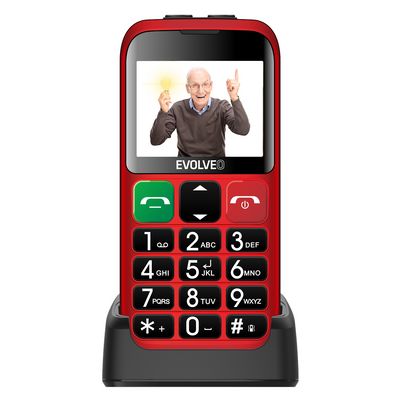 EVOLVEO EasyPhone ET červený
