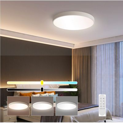 IMMAX NEO LITE SEMPLICI SMART stropní svítidlo 60cm 60W 4500 lm, s podporou BEACON, Wi-Fi, TUYA, bílé