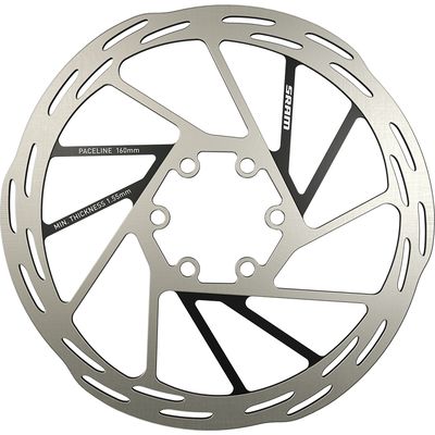 Brzdový kotouč SRAM Paceline - 160mm (v balení ocelové šrouby) Rounded - 6 děr
