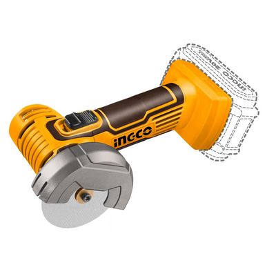 IngcoCAGLI76011 aku úhlová bruska boční 76mm bez baterie a nabíječky