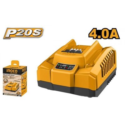 Ingco FCLI20411E 4,0A nabíječka pro 20V Li-ion baterie