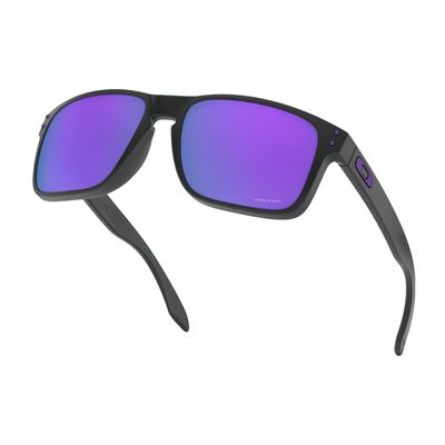 Sluneční brýle OAKLEY Holbrook Matte black - PRIZM Violete