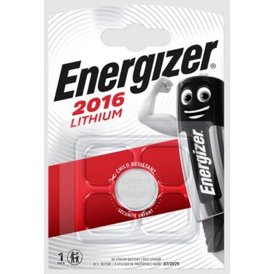 Energizer Lithiová knoflíková baterie - CR2016