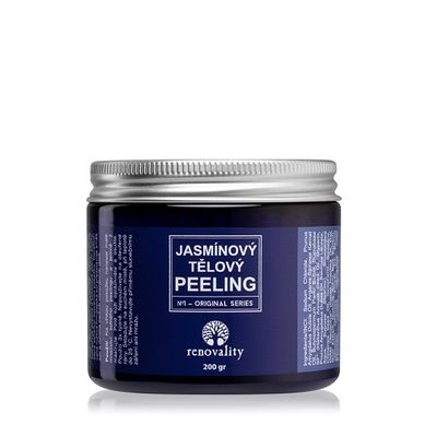 Renovality Original Series jasmínový tělový peeling 200g