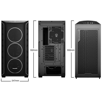 Be quiet! SHADOW BASE 800FX Black - rozbalené / použité