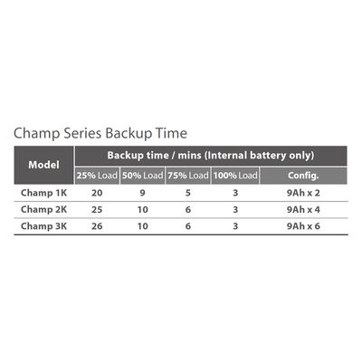 FSP Champ Tower Schuko 3K, 3000 VA/2700 W, online