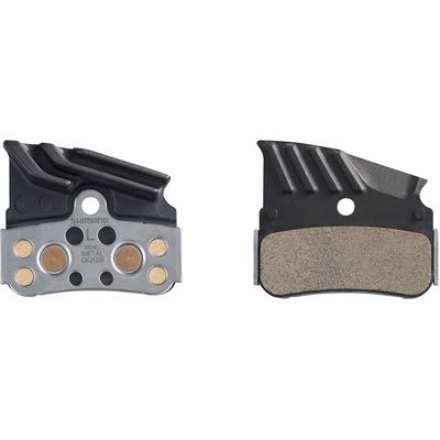 SHIMANO brzdové destičky N04C-MF kov+chladič MTB 4písté 1 pár