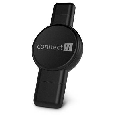 CONNECT IT WatchTravelCharge bezdrátová nabíječka, černá