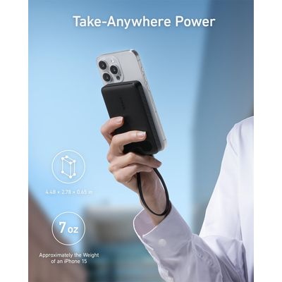 Anker Power Bank 10000mAh, 22,5W, černá
