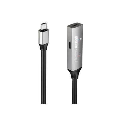 PremiumCord USB-C repeater a prodlužovací kabel Male-Female, 5Gbps Aluminium 5m