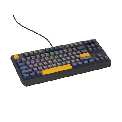 Genesis Thor 230 TKL, šedo-modrá, US