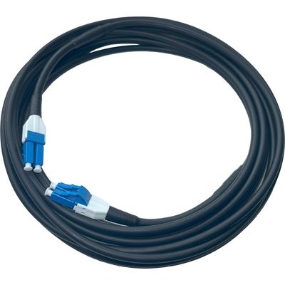 Conexpro venkovní optický patch cord, LCupc/LCupc, Duplex, Singlemode, 10m