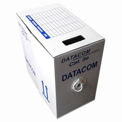 DATACOM FTP lanko CAT5E LSOH 305m box šedý