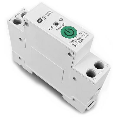 IMMAX NEO SMART elektronický jistič jednofázový 1-63A, měření spotřeby, Wi-Fi, TUYA