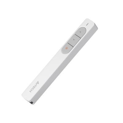 A4Tech 2.4G bezdrátový laserový prezentér a ukazovátko, bílý