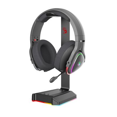 A4Tech RGB stojánek na sluchátka Bloody GS2L, černý
