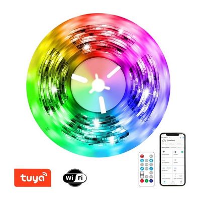 IMMAX NEO LITE SMART LED pásek/ 18W/ Wi-Fi/ IP65/ RGB/ stmívatelný/ Beacon/ DO/ 5m/ TUYA