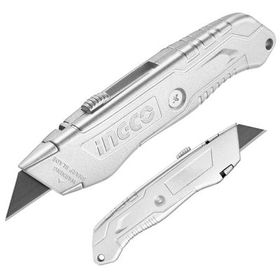 Ingco HKNS11615 Nůž pracovní s vyměnitelnou čepelí 19mm