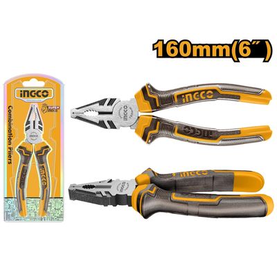 Ingco HCP08168 Kleště kombinované CrV 160mm