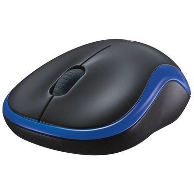 Logitech Wireless M185 černo/modrá