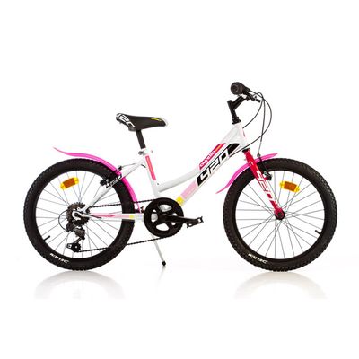 Dino bikes 420D bílo růžová 20 juniorské kolo