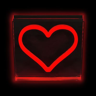 2Kids Toys LED NEON LIGHT lampička Srdce červené