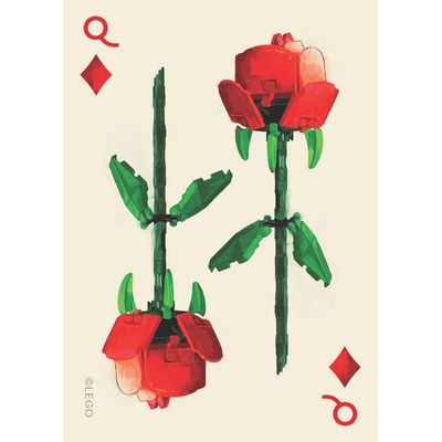 Chronicle Books LEGO® Sada botanických hracích karet