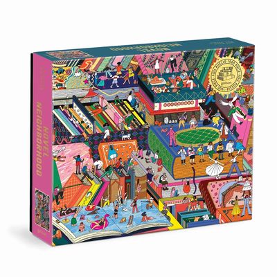 Galison Puzzle Román ze sousedství 1000 dílků