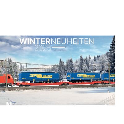 Fleischmann Katalog novinek zima 2025 v německém jazyce