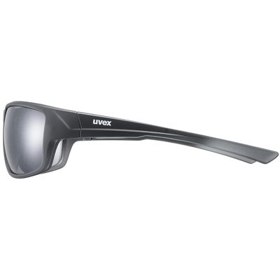 Sluneční brýle UVEX SPORTSTYLE 230 BLACK MAT/LTM.SILVER