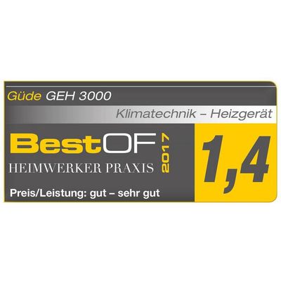 Güde elektrický přímotop GEH 3000
