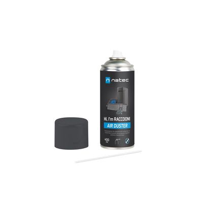 Natec stlačený vzduch Raccoon Air, 400 ml