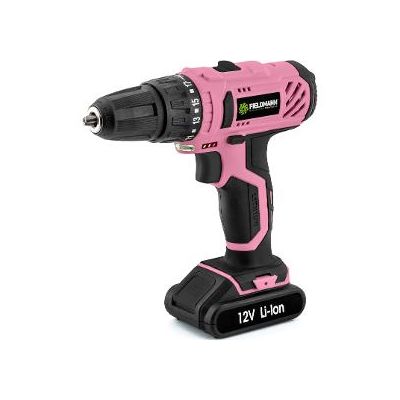 Fieldmann FDV 10202-A 12V AKU Vrtačka, růžová