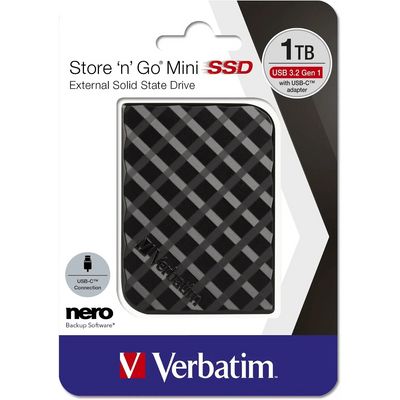 Verbatim Store n Go Mini, 1TB, černý