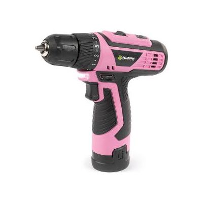 Fieldmann FDV 10249-A 12V AKU Vrtačka, růžová