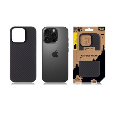 Tactical MagForce Aramid Kryt pro Apple iPhone 16 Pro Black - rozbalené / použité