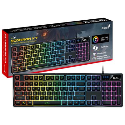Genius GX Gaming herní klávesnice Scorpion K7, CZ/SK