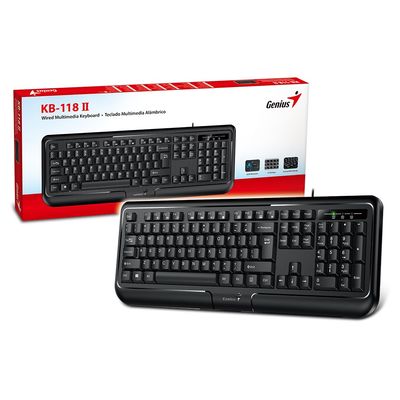 Genius klávesnice KB-118 ver. II (PS/2), CZ/SK
