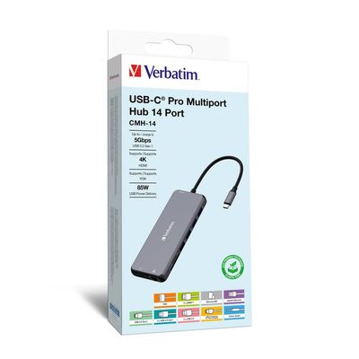Verbatim USB-C Multiport Hub CMH 14
