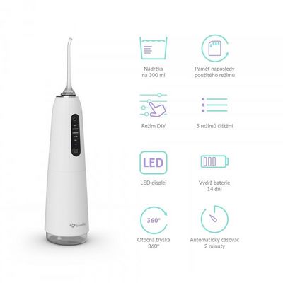 TrueLife AquaFloss Compact C200 - ústní sprcha s 5 režimy