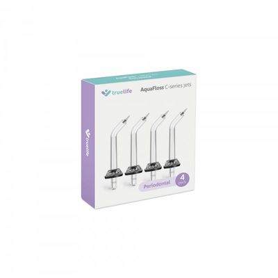 TrueLife AquaFloss Compact C300 Periodontal tryska, 4ks