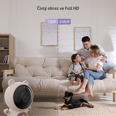 TrueLife NannyCam S3 Smart - digitální video chůvička