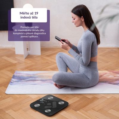 TrueLife FitScale W6 BT, černá