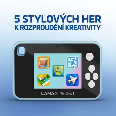 LAMAX PixelKid1, modrý