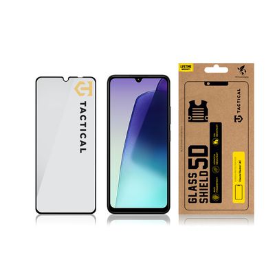 Tactical Glass Shield 5D sklo pro Xiaomi Redmi 14C 4G/A4 5G/Poco C75 Black